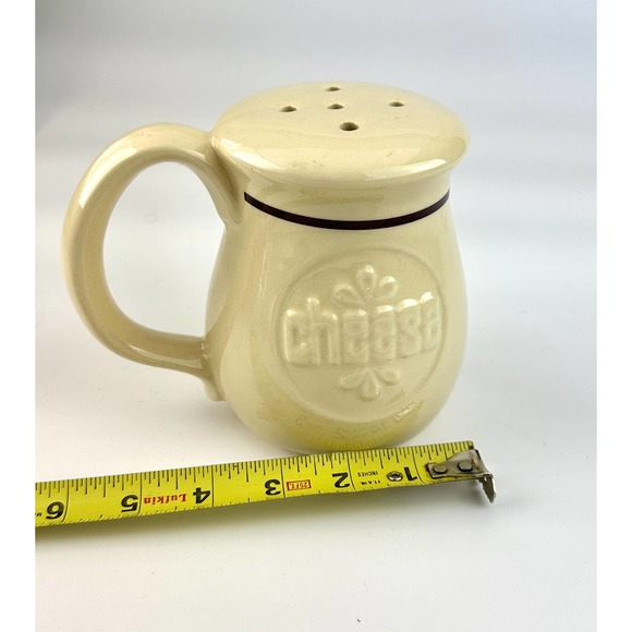 Charming Vintage Parmesan Cheese Shaker - Rustic Italian Kitchen Decor 1970s - Picture 7 of 8